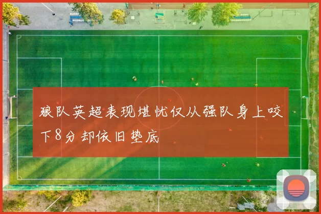 狼队英超表现堪忧仅从强队身上咬下8分却依旧垫底